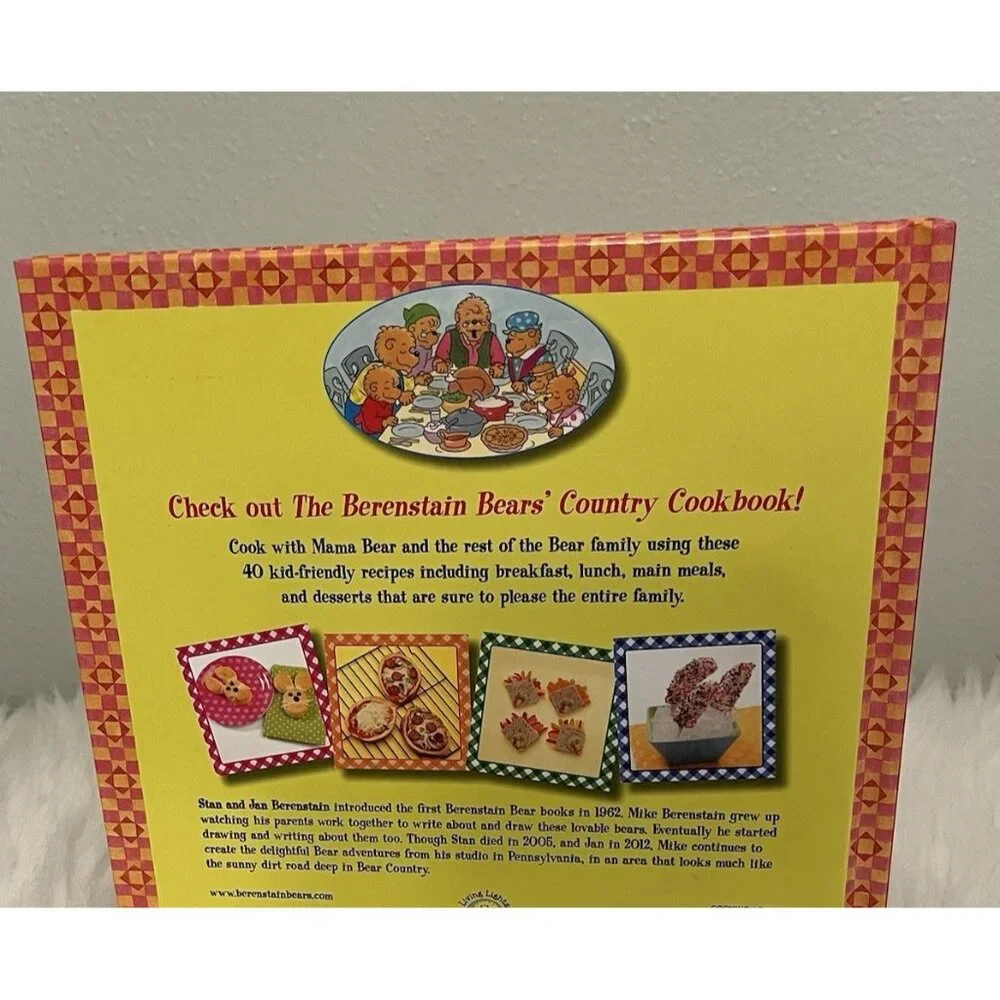 The Berenstain Bears' Country Cookbook Hardback Cub-Friendly Cooking Colorful